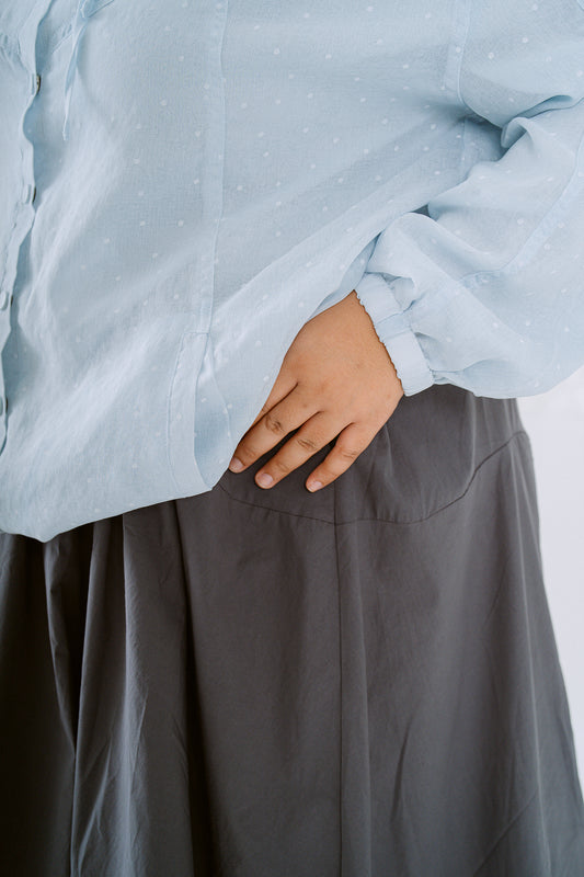 KŌDE The Sora Top - Blue