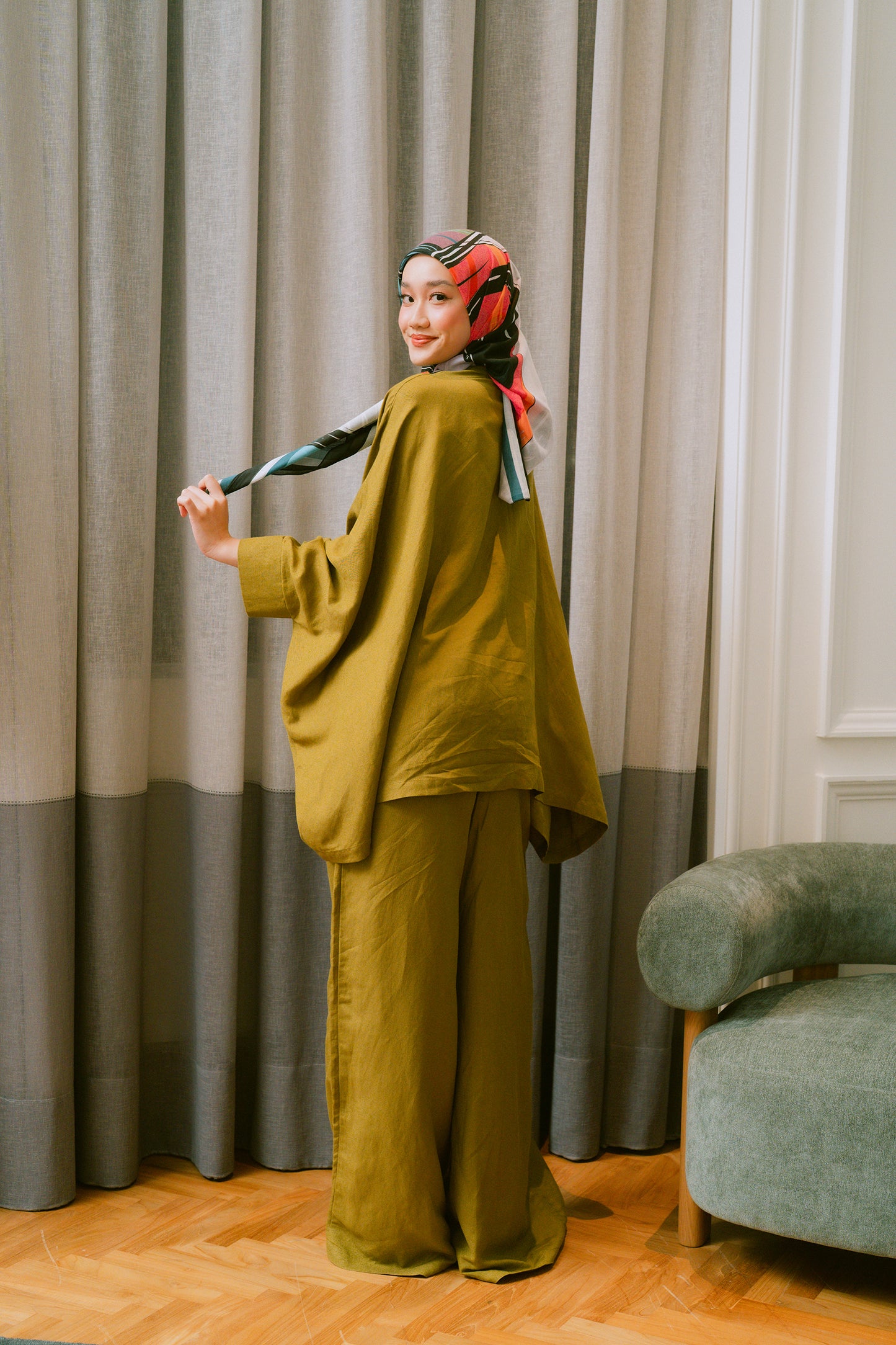 Pistachio Poppy Co-ord Set