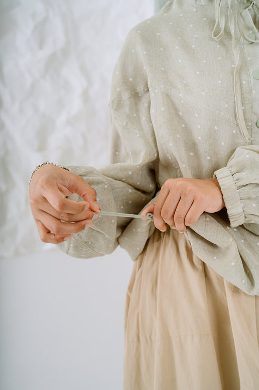 KŌDE The Sora Top - Sage