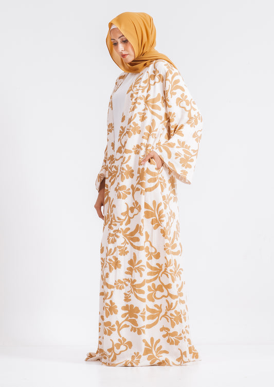 Orlena Maxi Cardigan - Mustard