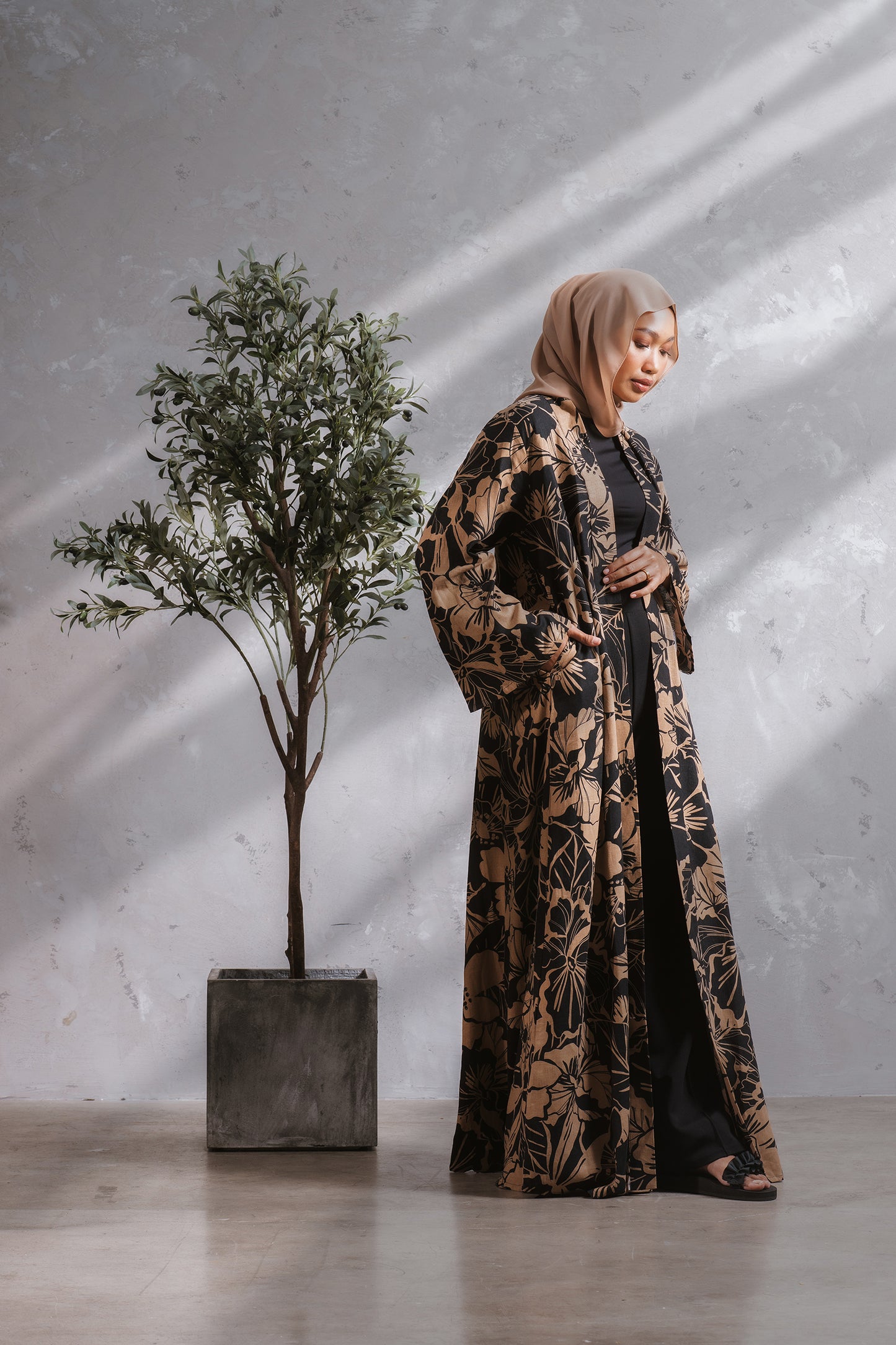 Noir Maxi Cardigan - Mocha