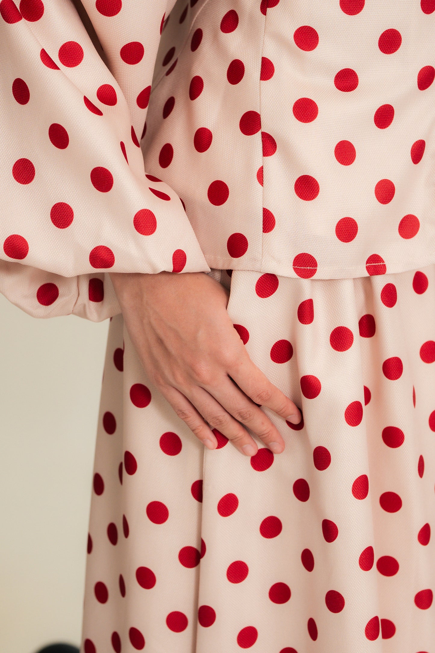 Apricot Dottie Co-ord Set
