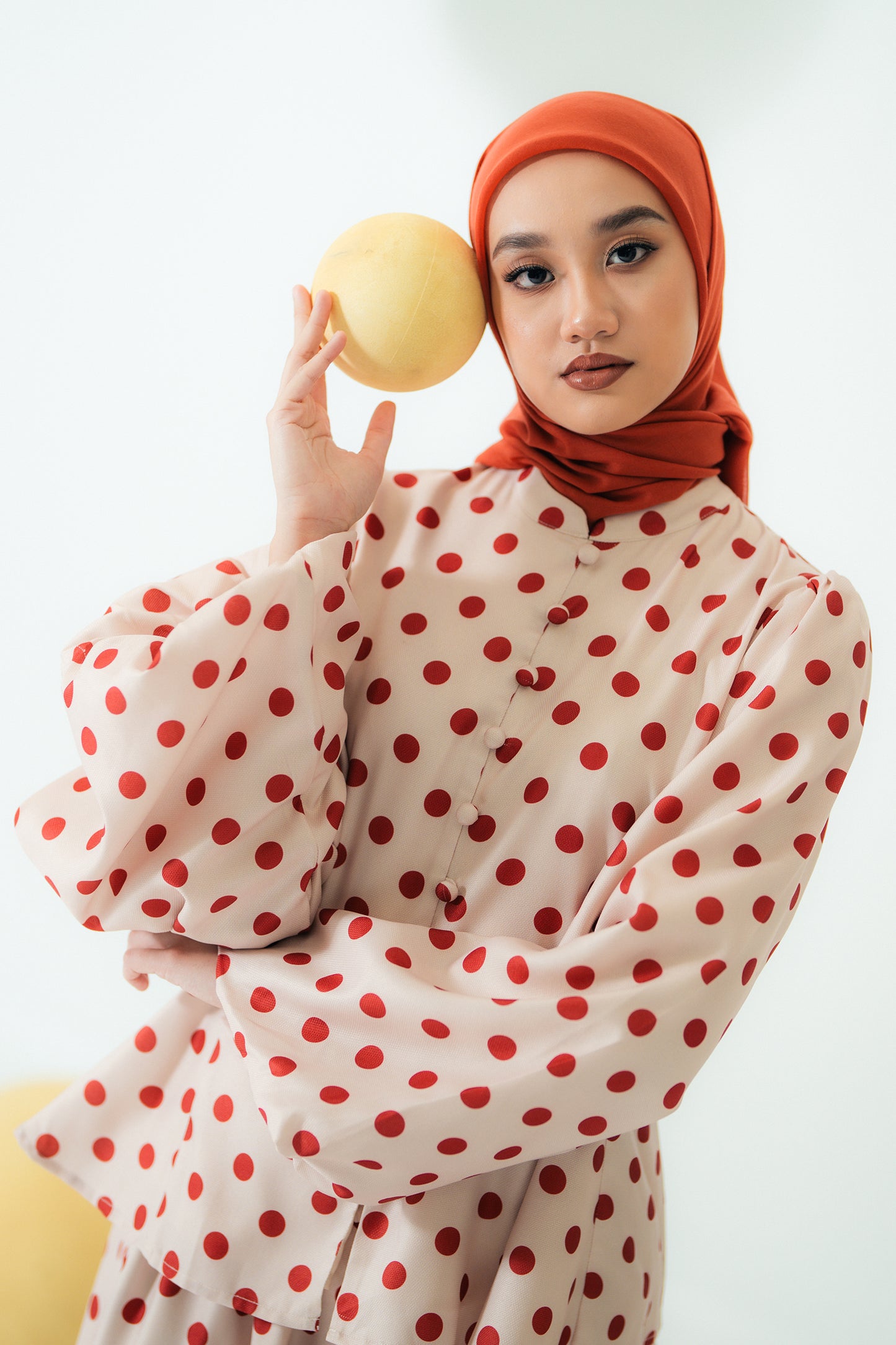 Apricot Dottie Co-ord Set