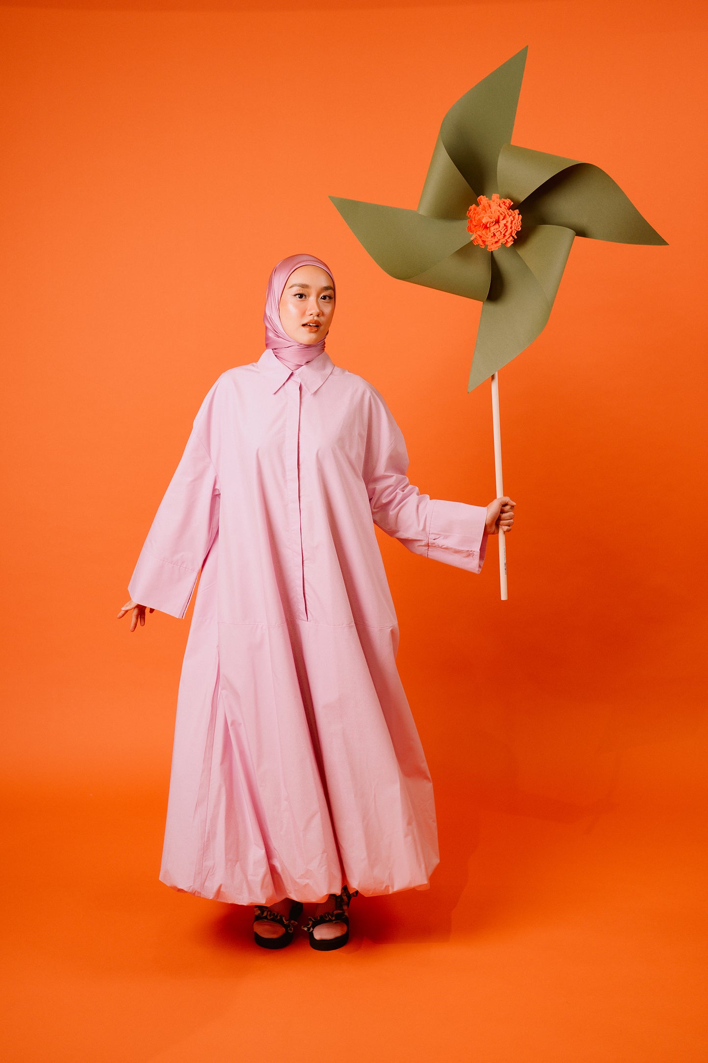 Aurora Pink Cloud Bubble Dress