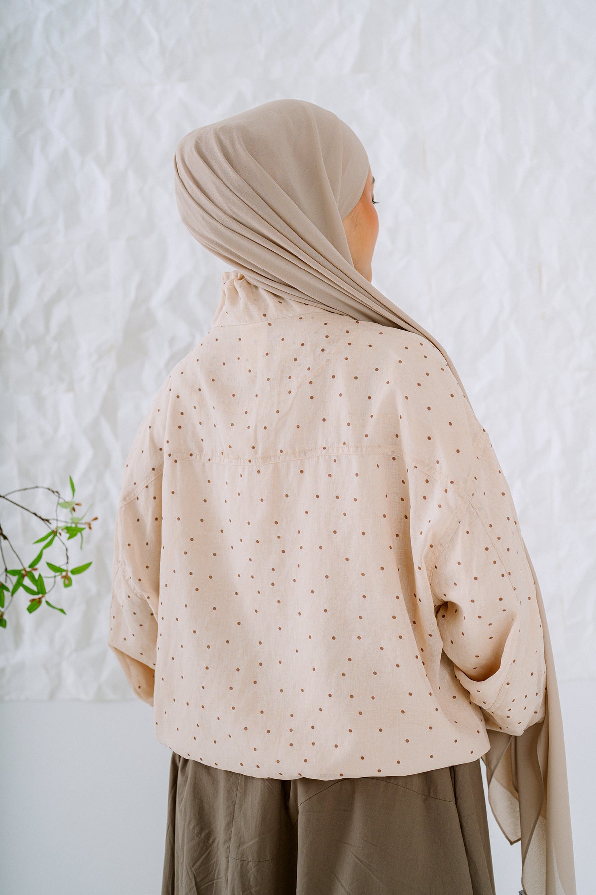 KŌDE The Sora Top - Beige