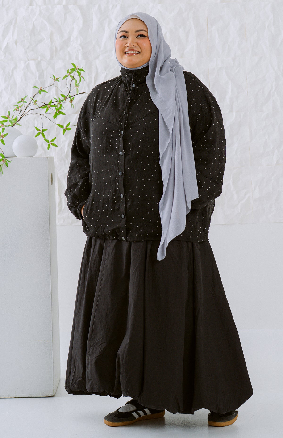 KŌDE The Sora Top - Black