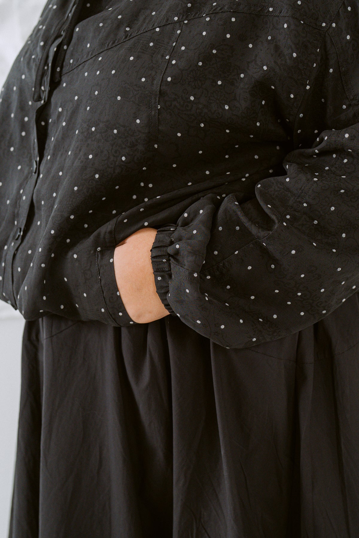 KŌDE The Sora Top - Black