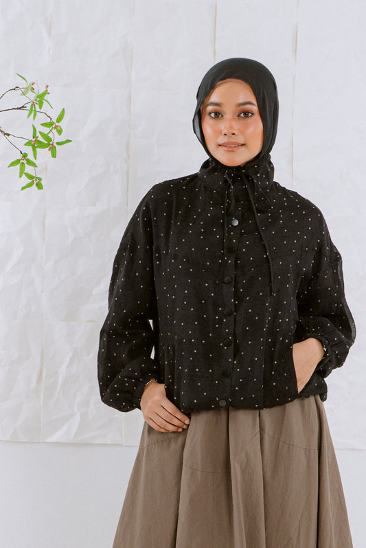 KŌDE The Sora Top - Black