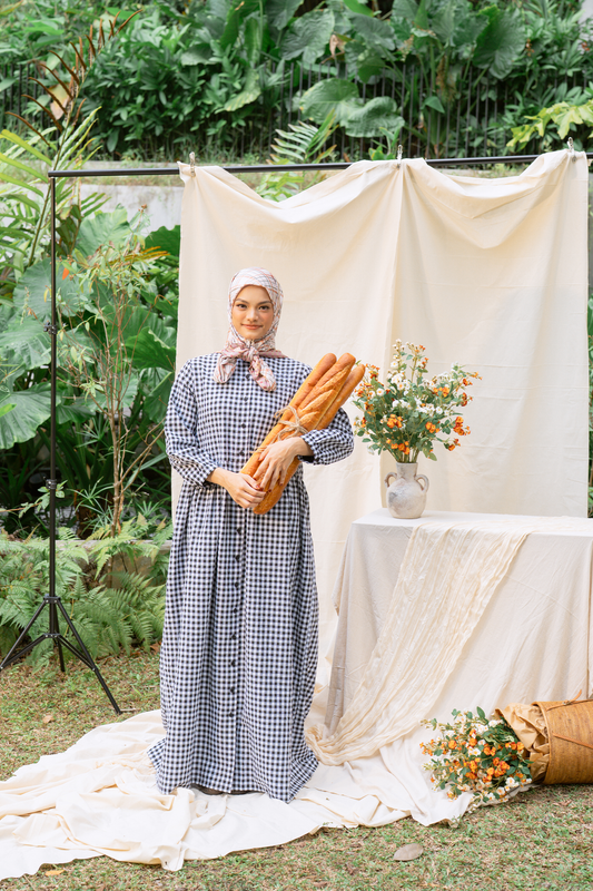 Black Forest - Sugar Gingham Maxi Dress