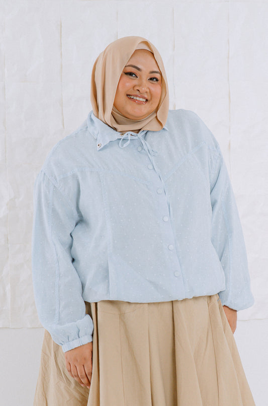 KŌDE The Sora Top - Blue