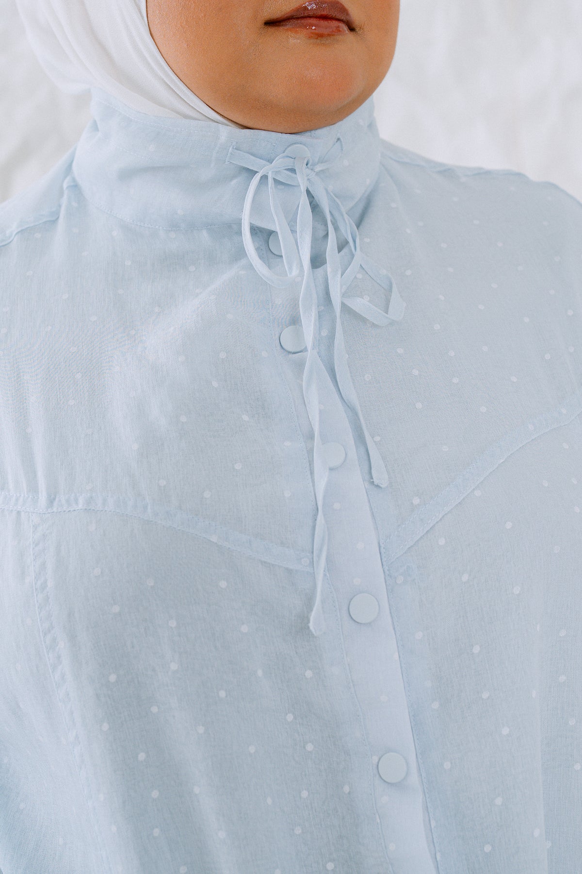 KŌDE The Sora Top - Blue