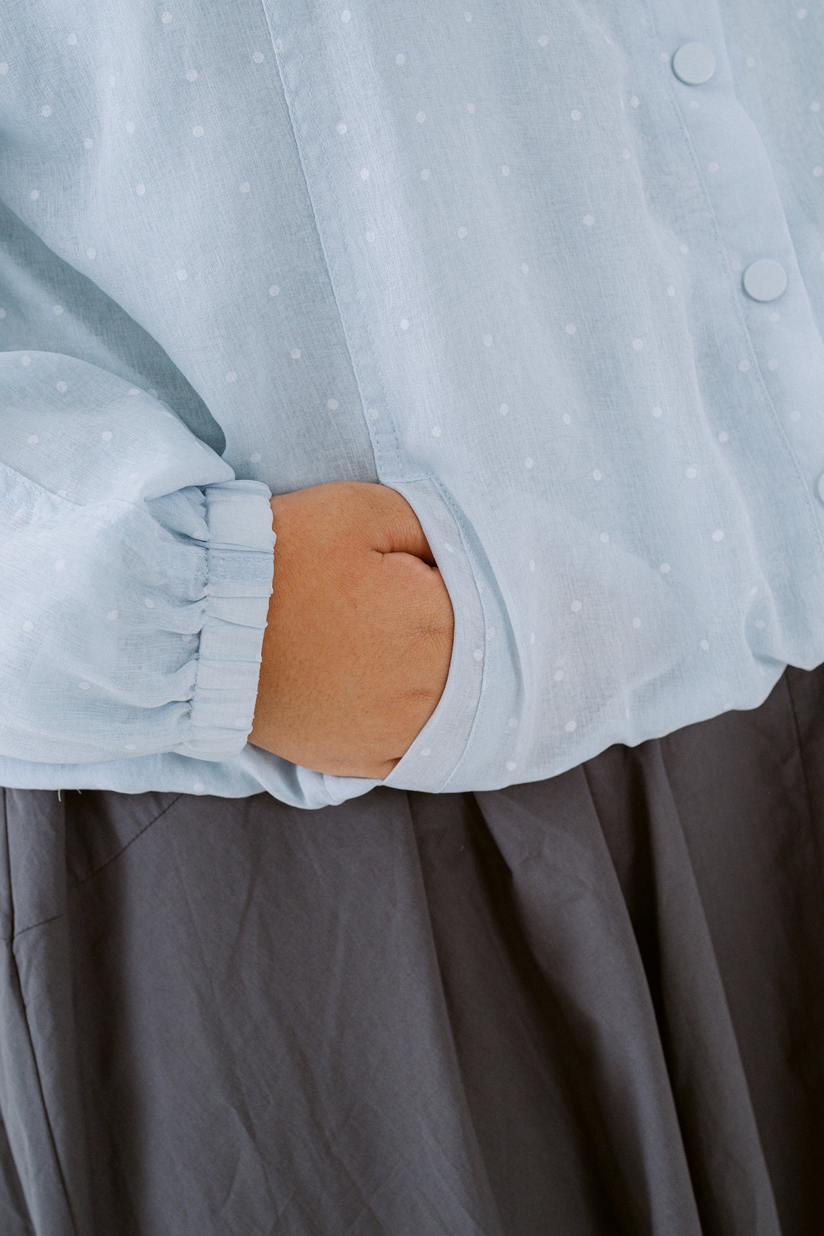 KŌDE The Sora Top - Blue
