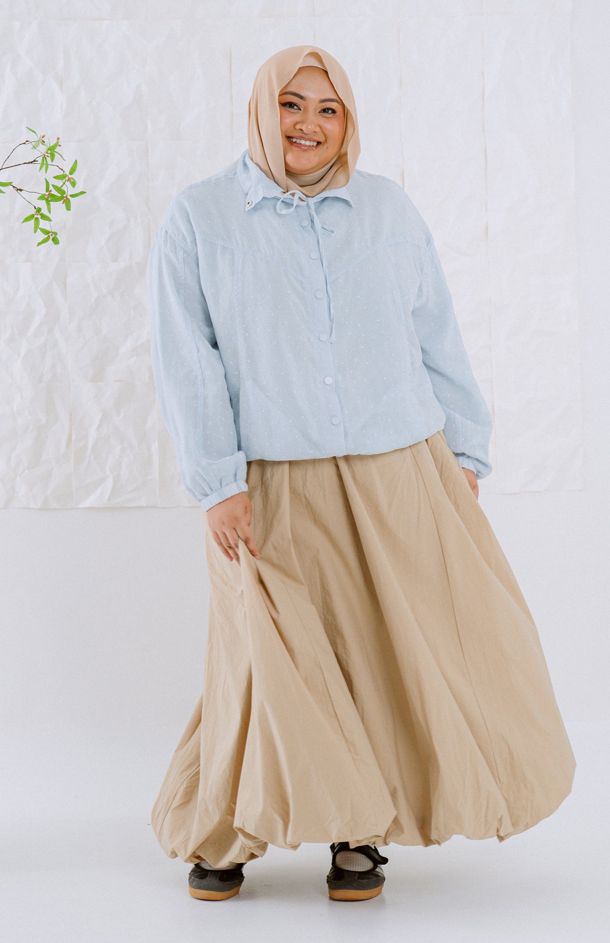 KŌDE The Sora Top - Blue