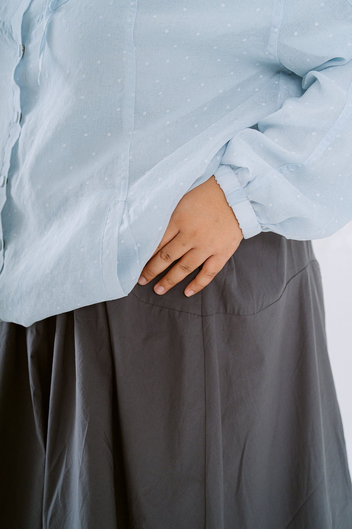 KŌDE The Sora Top - Blue