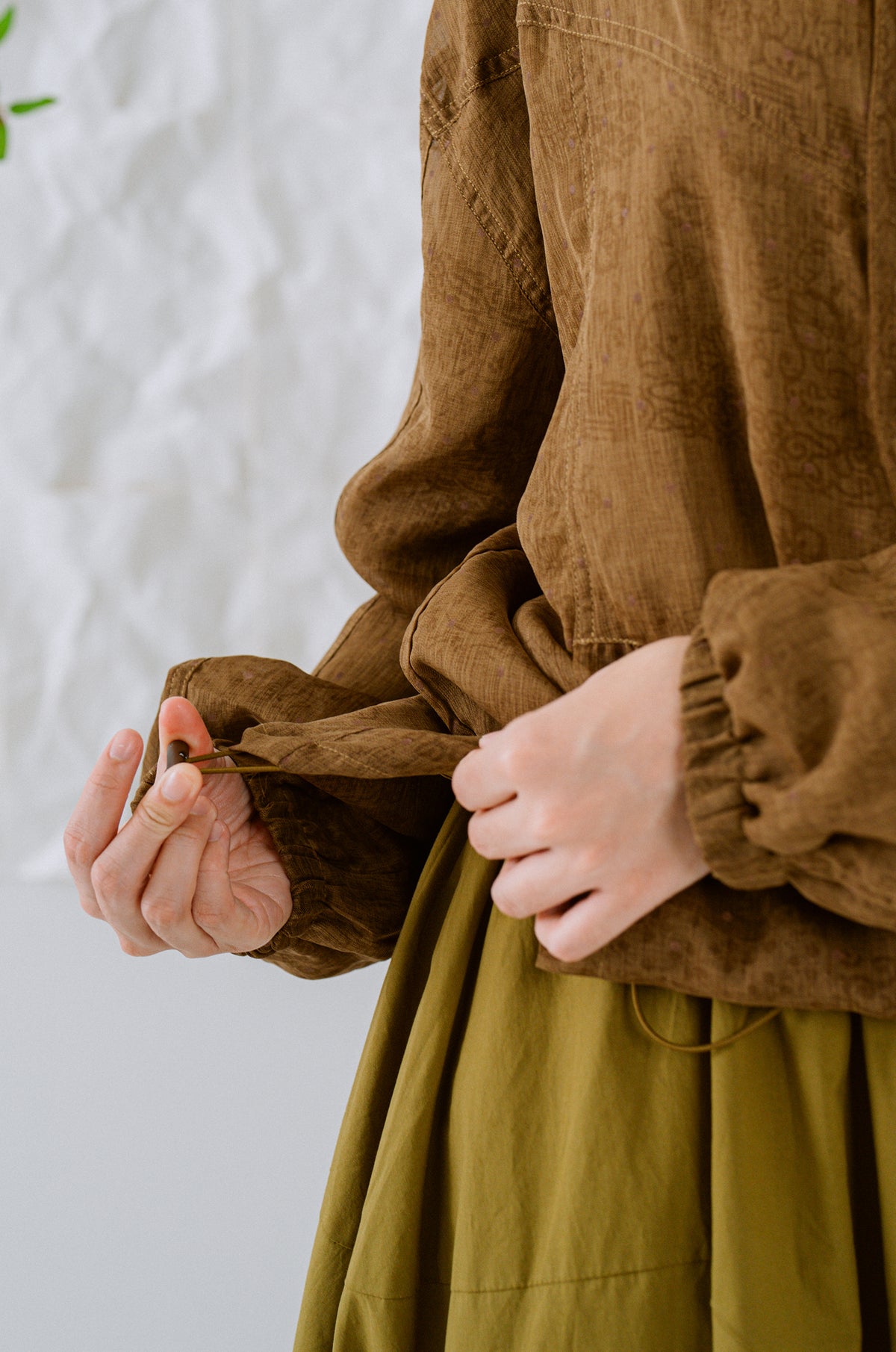 KŌDE The Sora Top - Brown