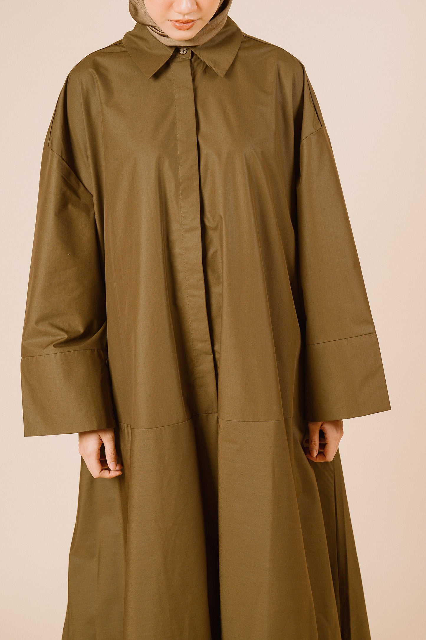 Clover Olive Cloud Bubble Dress