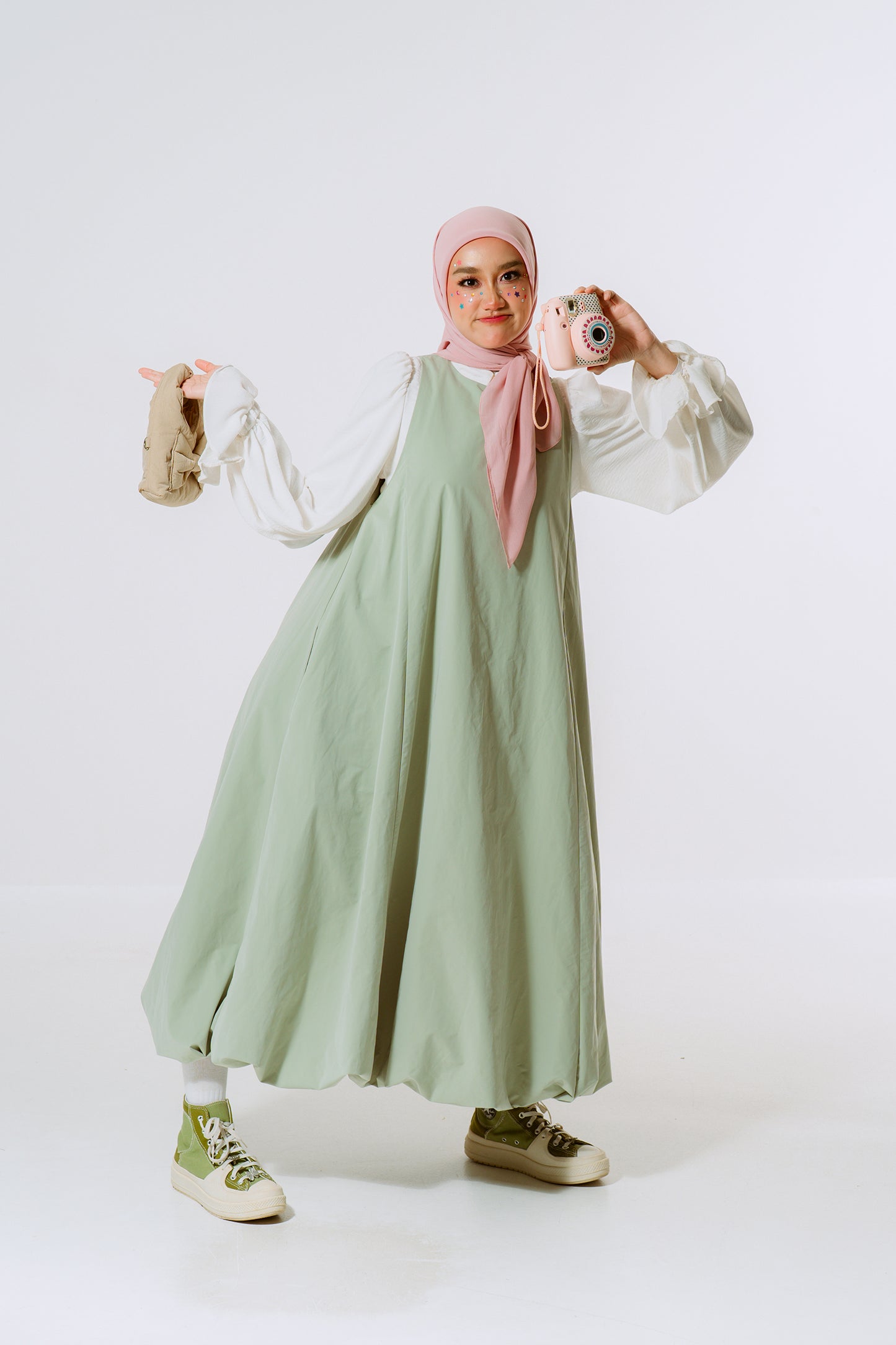 Kiwi Bubble Dress