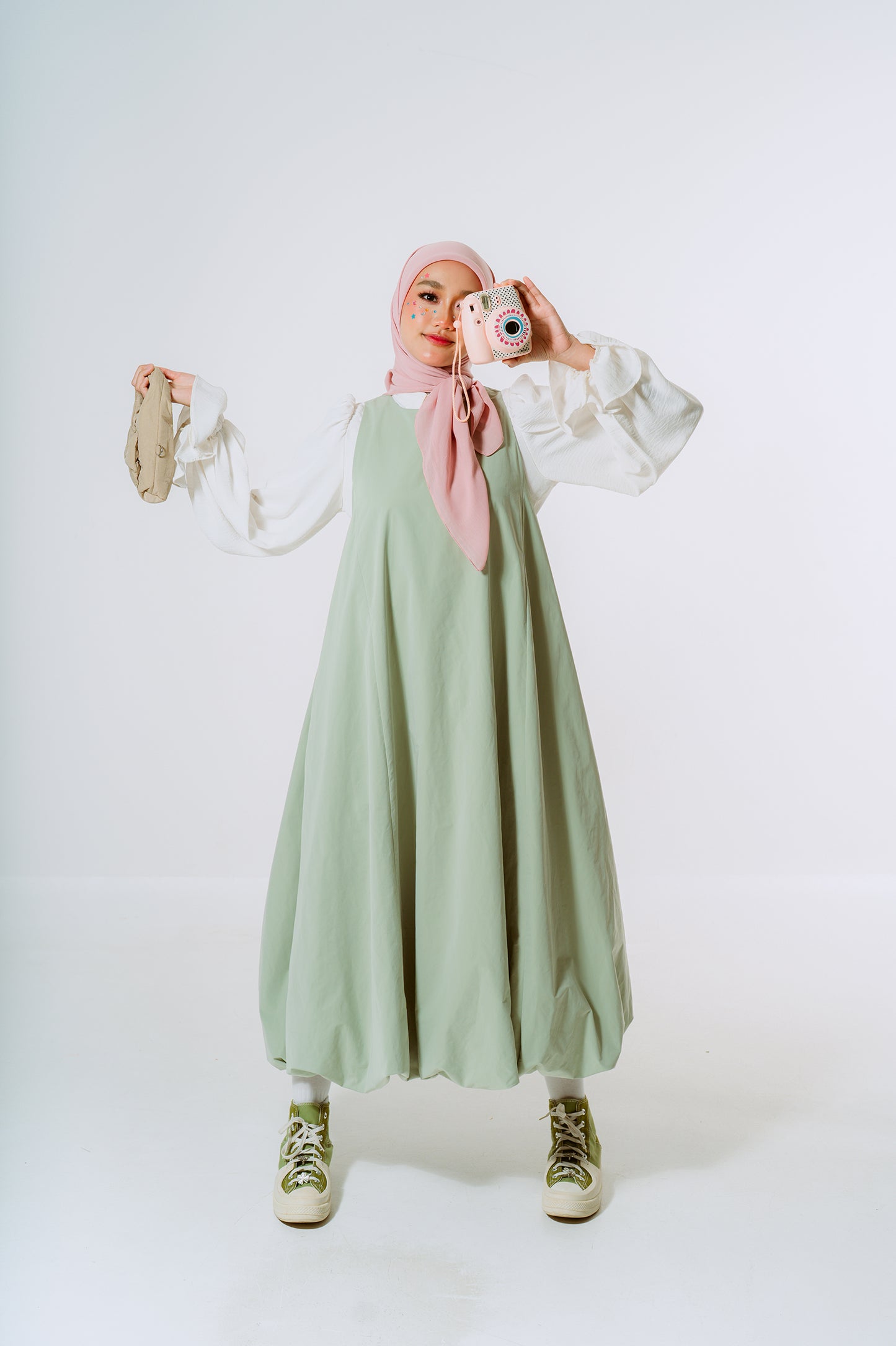 Kiwi Bubble Dress