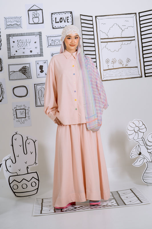 Macaron Pink Confetti Co-ord Set
