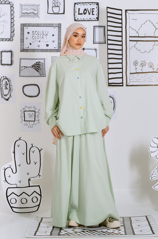 Mint Confetti Co-ord Set