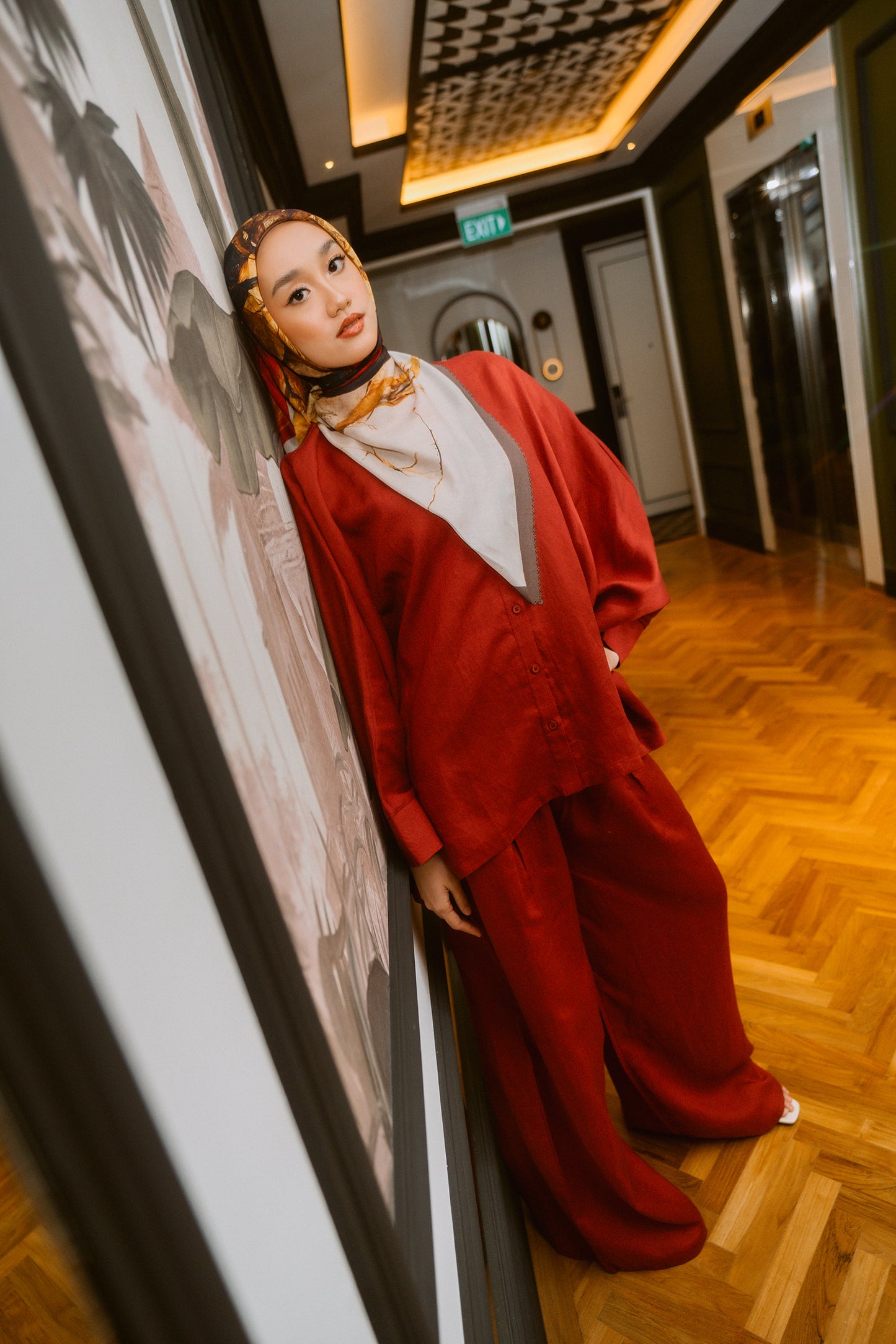 Mulberry Poppy Co-ord Set