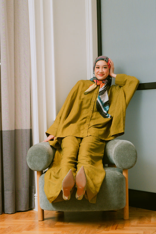 Pistachio Poppy Co-ord Set