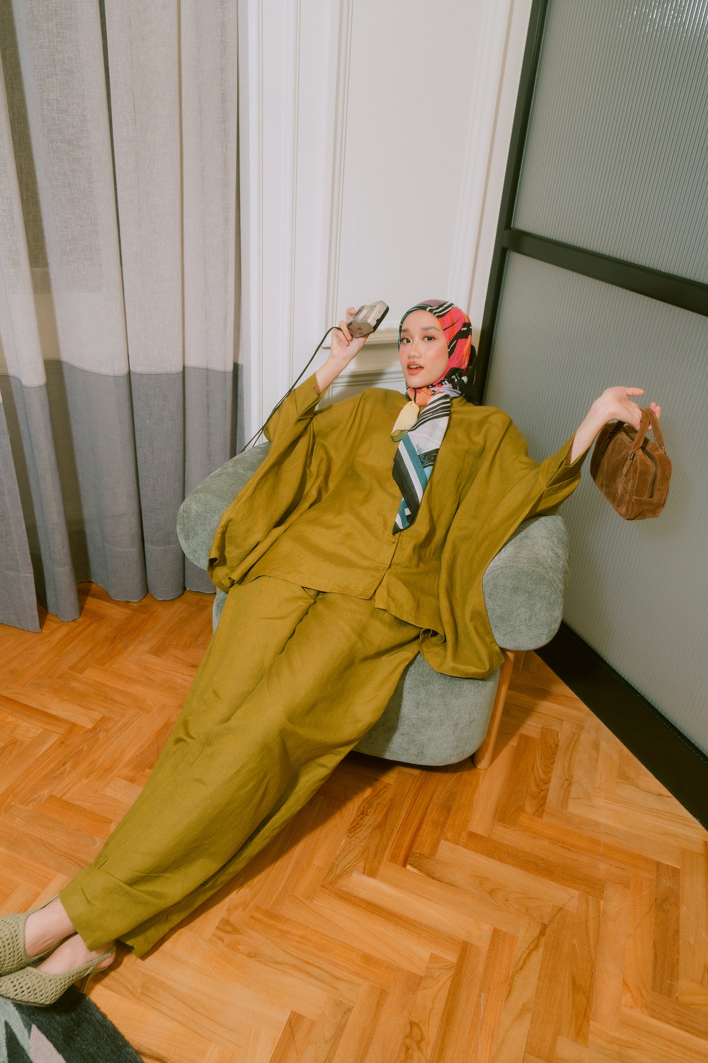 Pistachio Poppy Co-ord Set