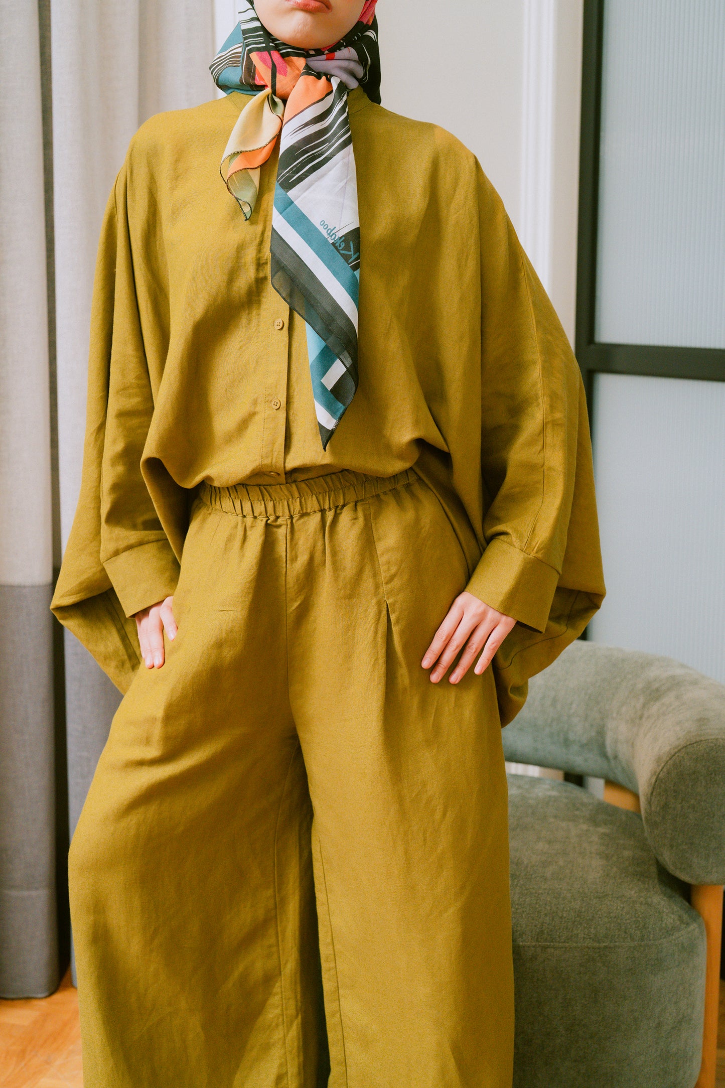 Pistachio Poppy Co-ord Set