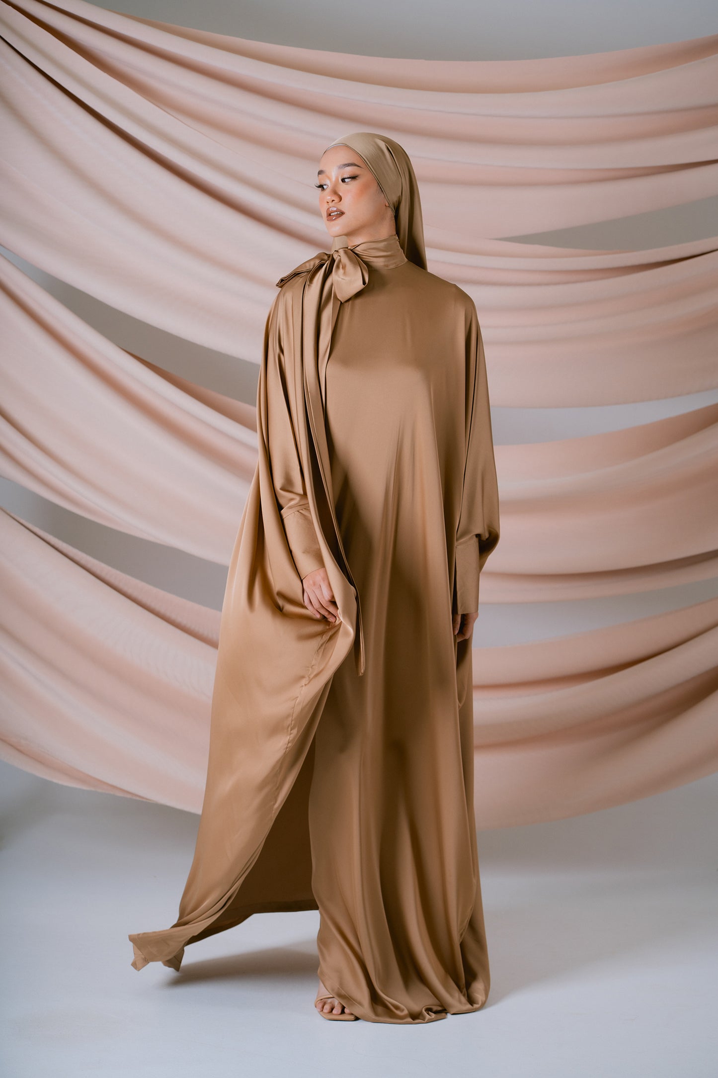 Sable Kaftan Abaya