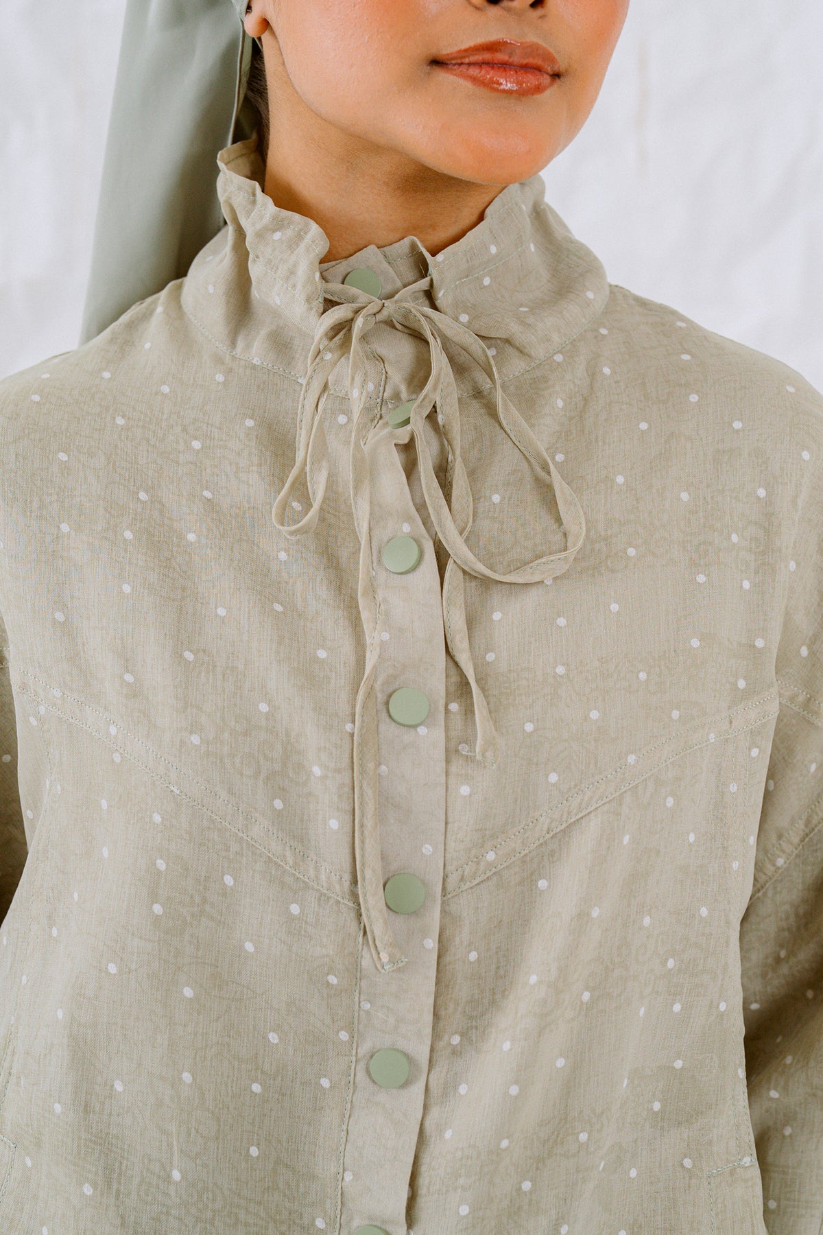 KŌDE The Sora Top - Sage