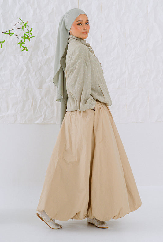 KŌDE The Noya Skirt - Sand