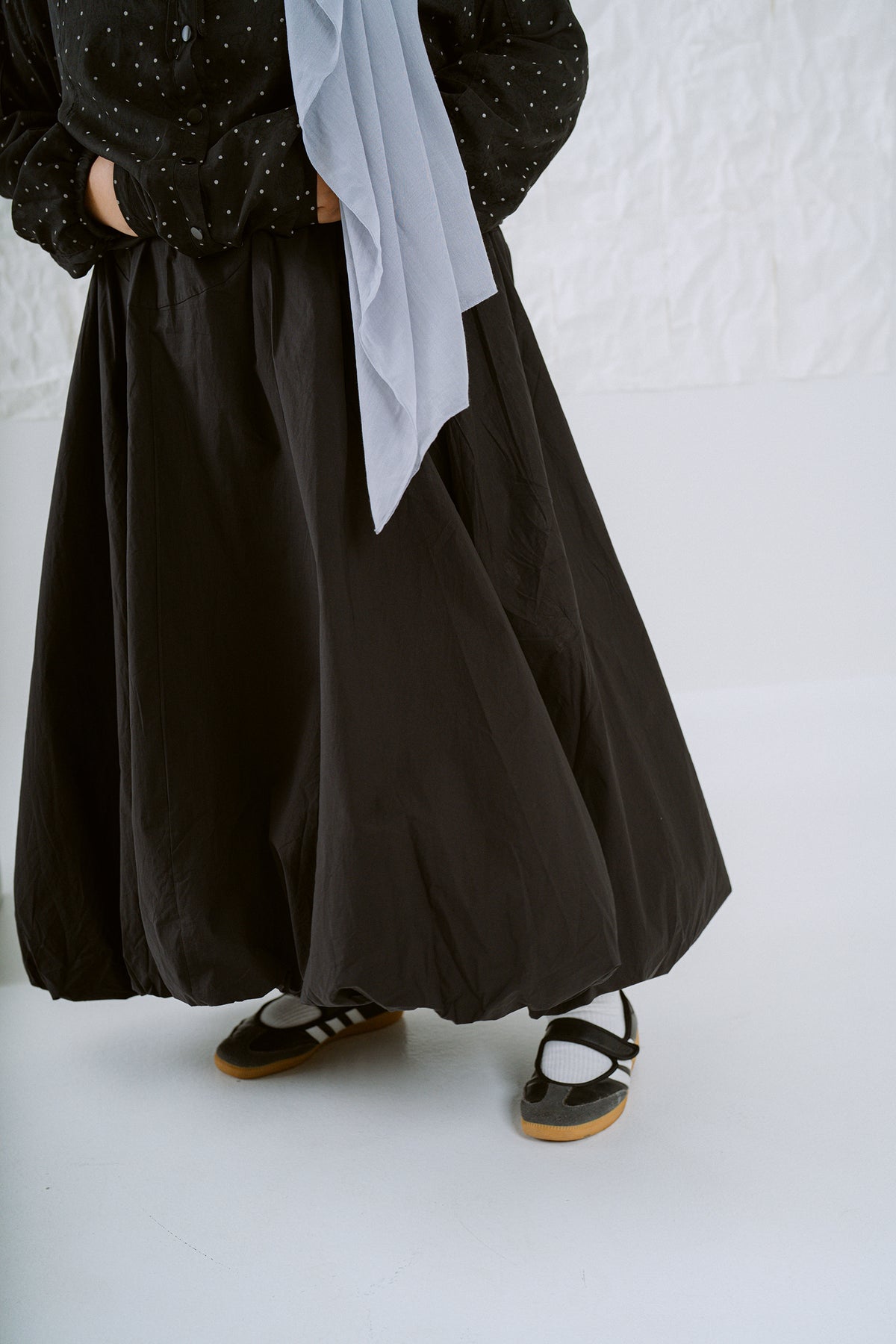 KŌDE The Noya Skirt - Black