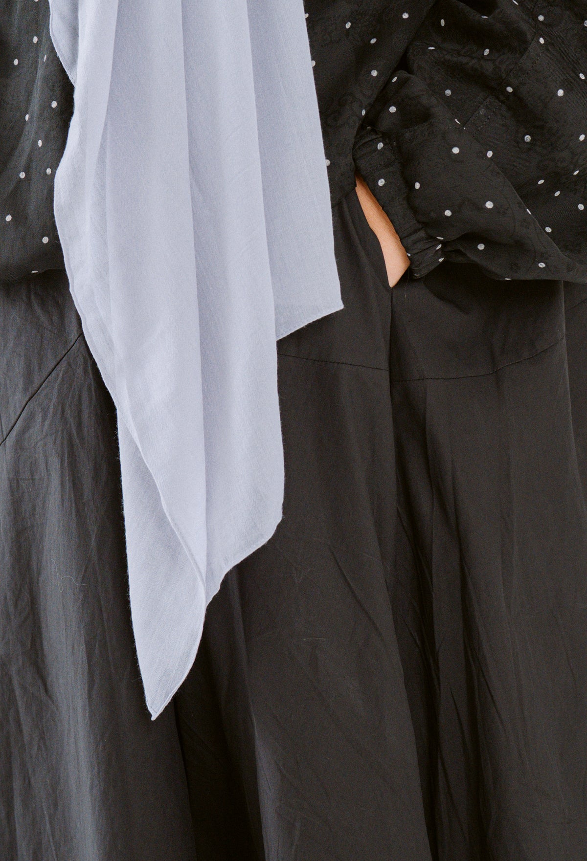 KŌDE The Noya Skirt - Black