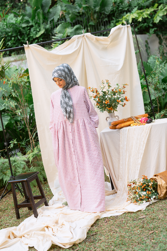 Strawberry Shortcake - Sugar Gingham Maxi Dress