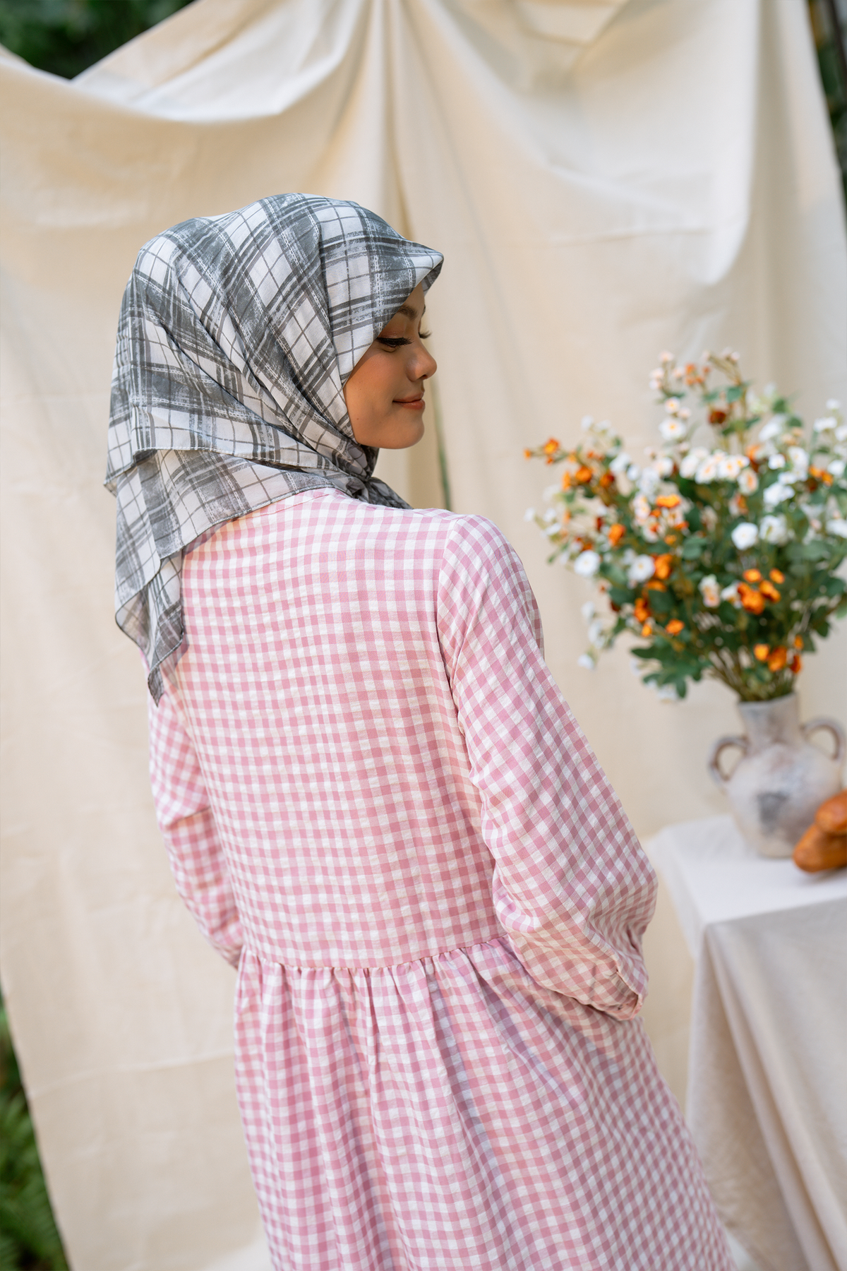Strawberry Shortcake - Sugar Gingham Maxi Dress